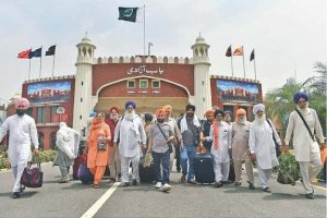 Sikh delegates joining Pakistan’s Baisakhi celebrations