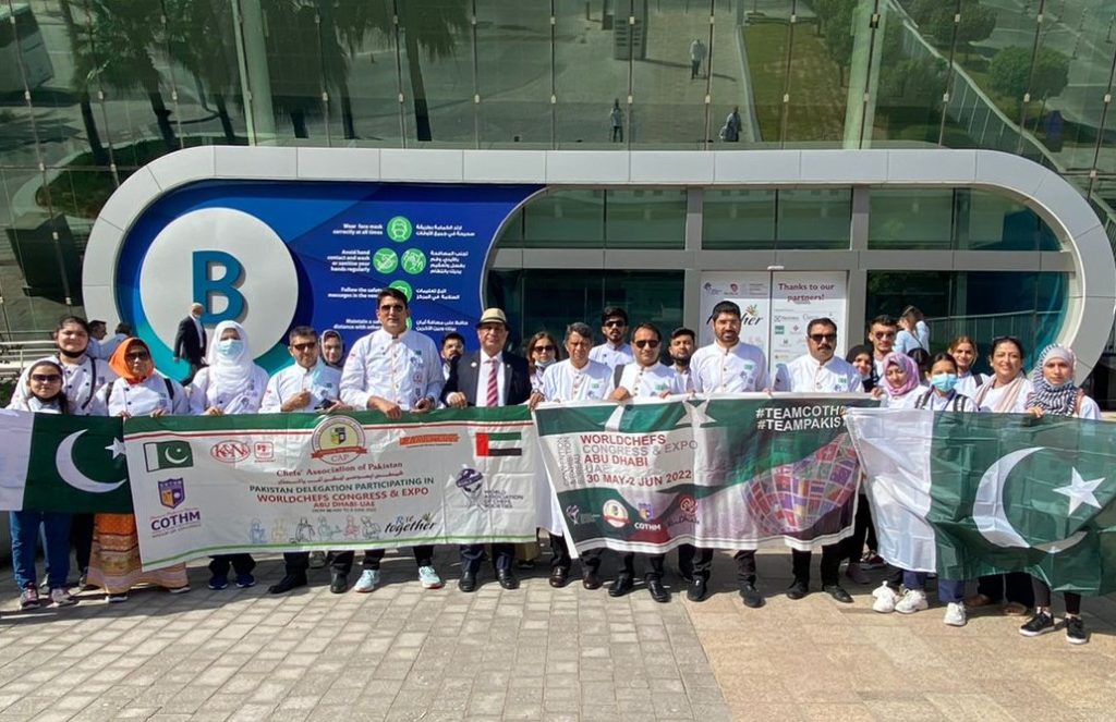 Pakistani delegation participates in Worldchefs Congress & Expo in Abu Dhabi