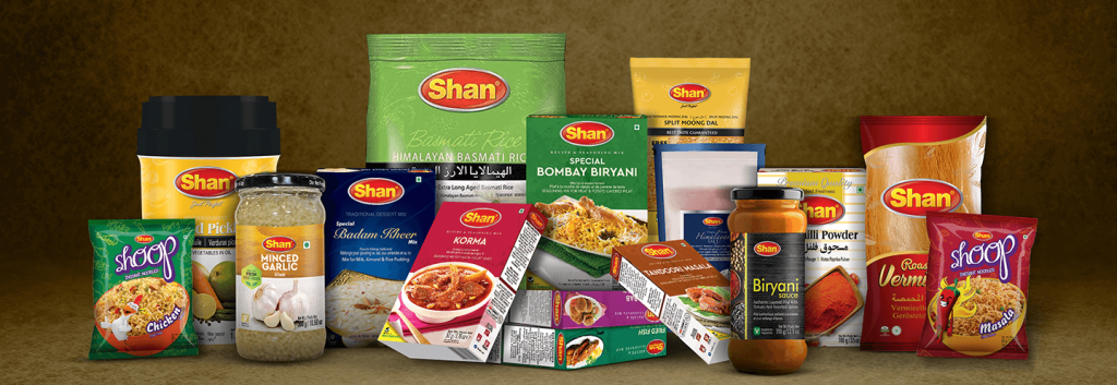 Participants use Shan’s products at COTHM’s inter-campuses cooking competitions
