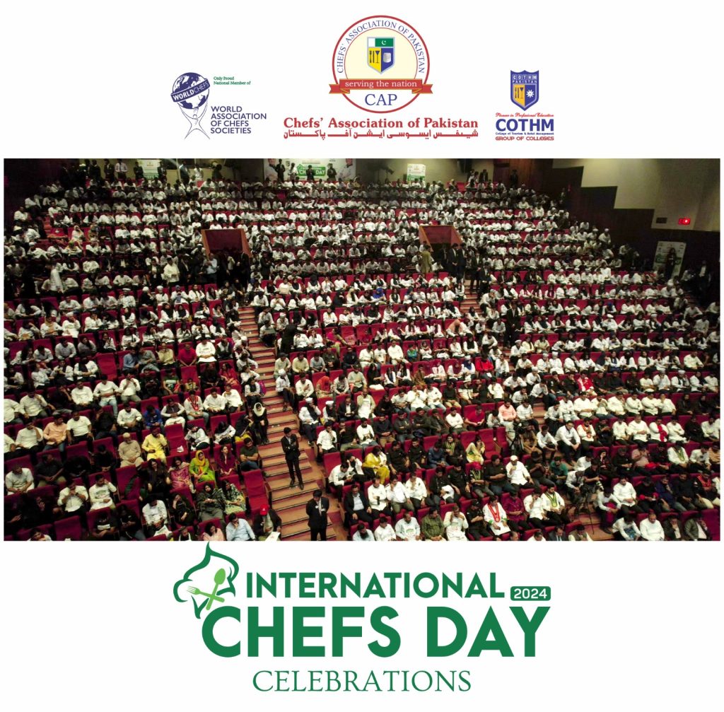 CAP & COTHM host world’s largest assembly of professional chefs at Intl Chefs Day 2024