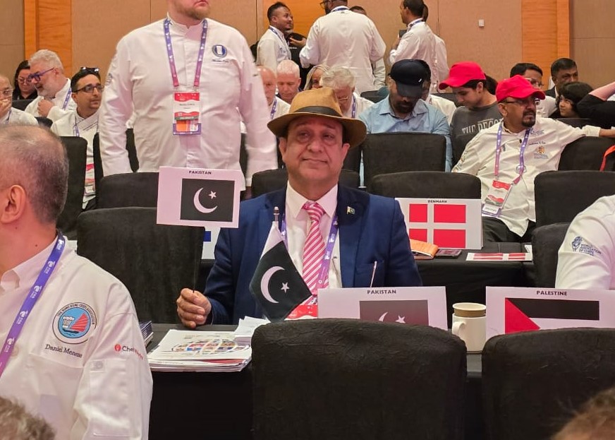 CAP President Ahmad Shafiq represents Pakistan at Worldchefs Congress & Expo 2024