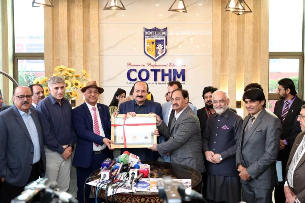 Rana Mashhood graces grand ‘Youth Skills Showcasing’ at COTHM