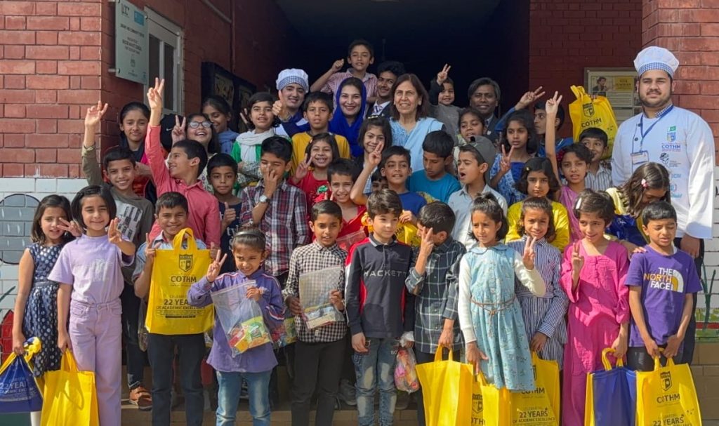 COTHM & Chefs Association of Pakistan spread joy on International Day of Happiness 2025 with gift distribution and exciting competitions